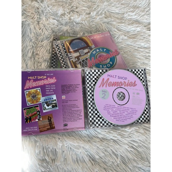 Time-Life Music Malt Shop Memories: Jukebox Gems (7 CD’s) - 2006 FULLY TESTED - Picture 5 of 11